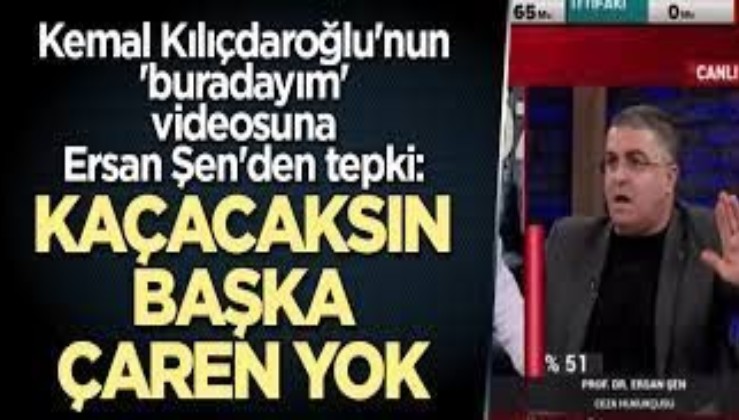 Ersan Şen'den Kılıçdaroğlu'na tepki: Milliyetçilerden zırnık oy alamaz!