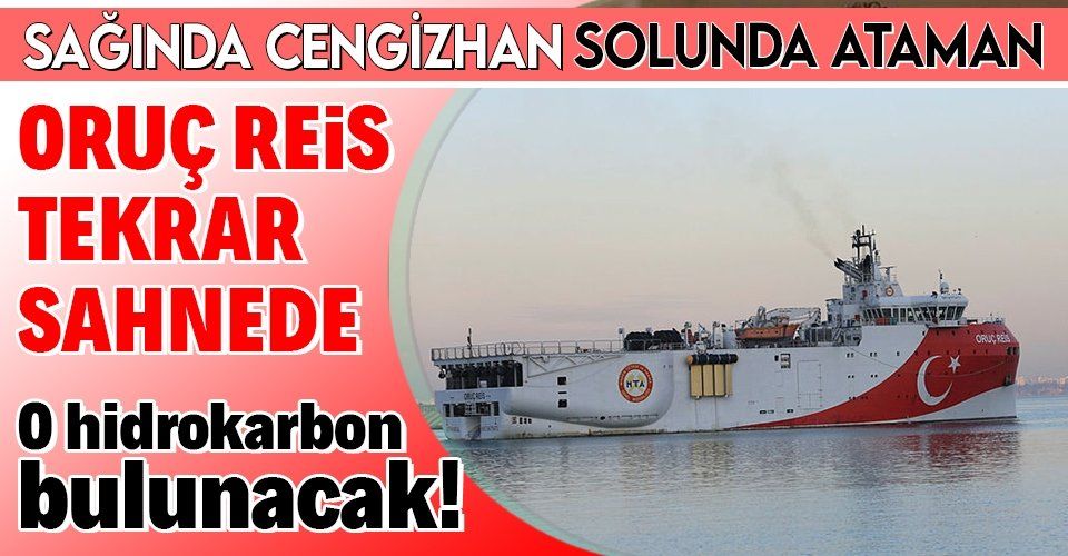 Hidrokarbon avcısı Oruç Reis gemimiz Antalya Limanı'ndan ayrılarak Doğu Akdeniz'in derinliklerine yol aldı