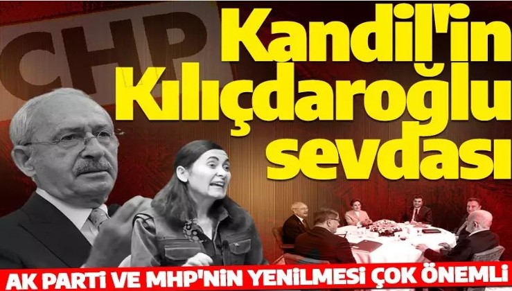 Kandil: AK Parti-MHP ittifakı bölge için bir tehlikedir