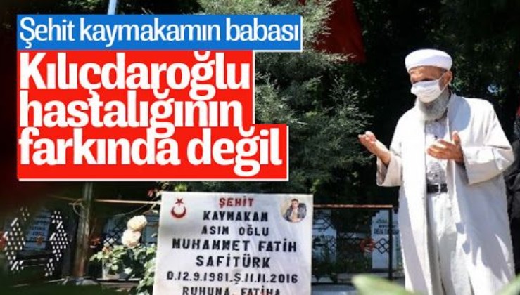 Şehit Kaymakam Muhammet Fatih Safitürk’ün babası Asım Safitürk'ten Kılıçdaroğlu'na 'militan' tepkisi: Bu söylemi hazmedemiyorum