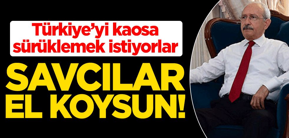 Peker'in iddiası üzerinden Türkiye'yi kaosa sürüklemek istiyorlar! Savcılar el koysun