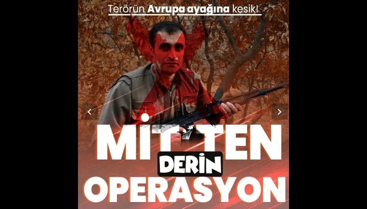 MİT'ten PKK'ya nokta operasyon!
