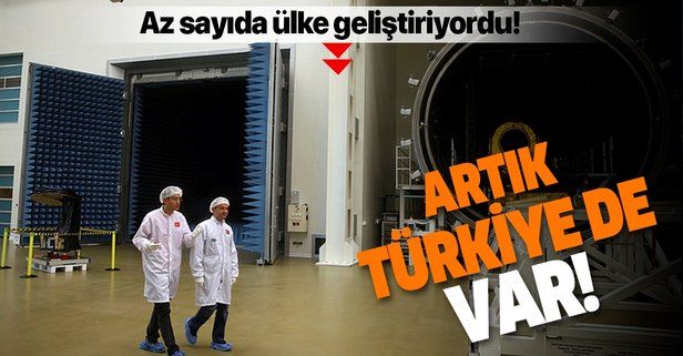 Uzay yarışında Türkiye de var!