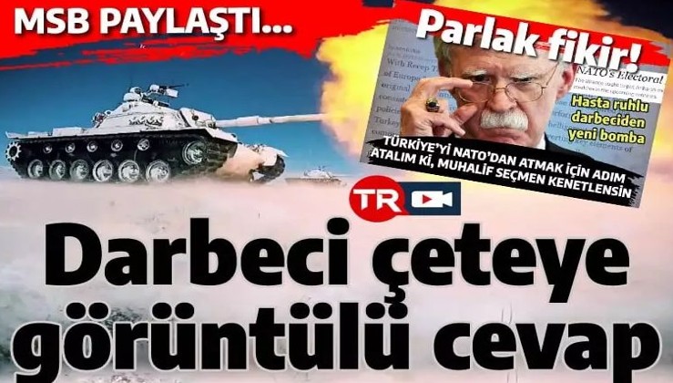Türk ordusundan Amerikan darbecilerine görüntülü cevap: NATO mesajı kliple verildi