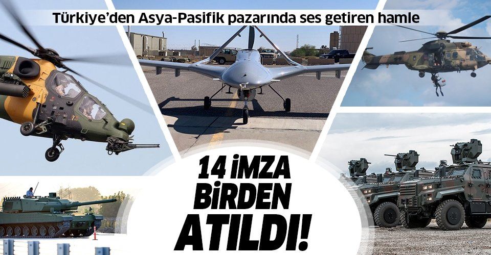 Türkiye'den AsyaPasifik pazarında ses getiren hamle: 14 imza birden atıldı.