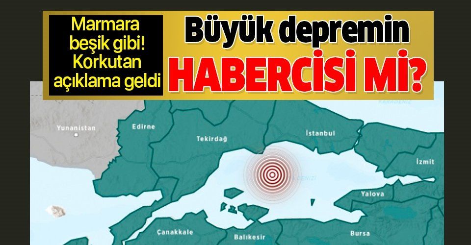 Son dakika: İstanbul'da hissedilen 4.7 büyüklüğündeki deprem sonrası korkutan açıklama.