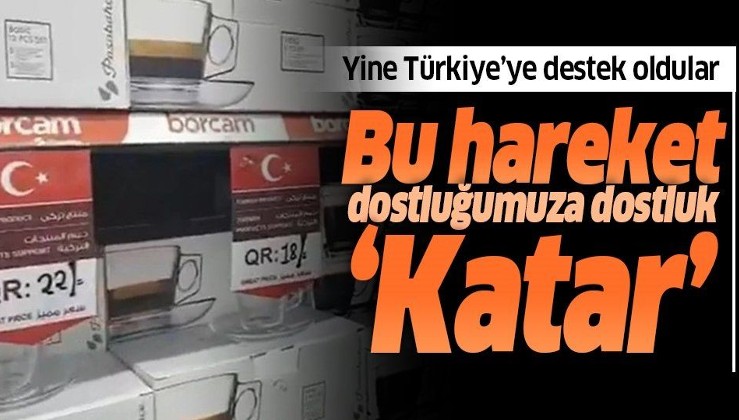 Katar'da Türk ürünlerine destek kampanyası
