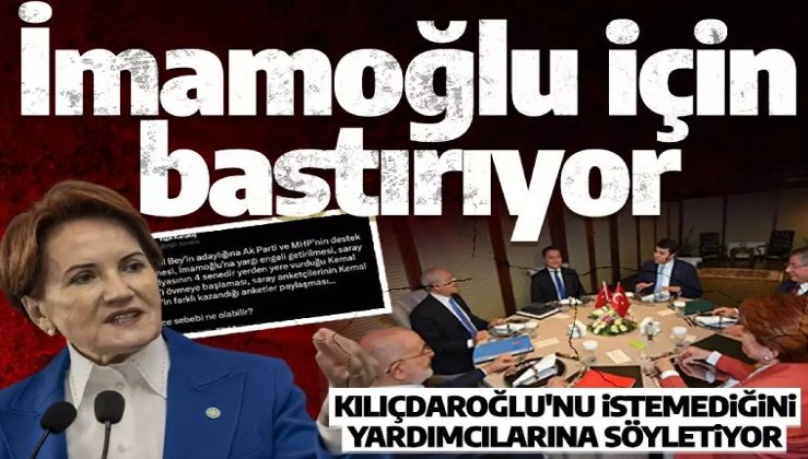 İYİ Parti, Kılıçdaroğlu'na karşı! Paylaşımlar yeni krizin habercisi
