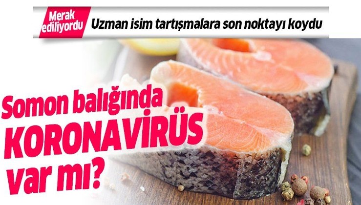 Somon balıklarında koronavirüs var mı? Uzman isim merak edilen soruyu cevapladı