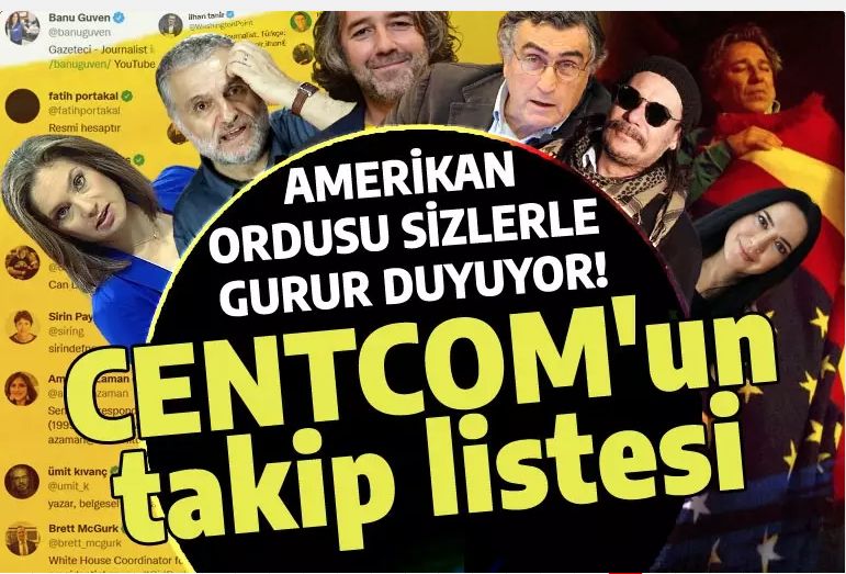 Amerikan ordusunun takip ettiği Türkler: Listeyi gören 'Duran Kalkan nerede?' diyor