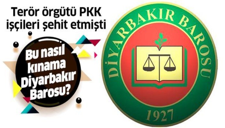 Diyarbakır Barosu, terör örgütü PKK'nın adını anmadan kınamaya çalıştı