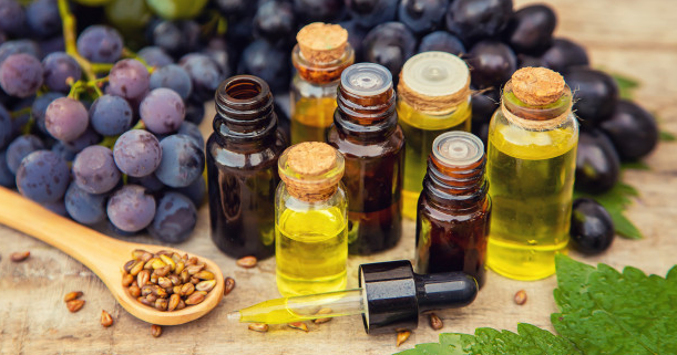 Aceite de semilla de uva para la belleza