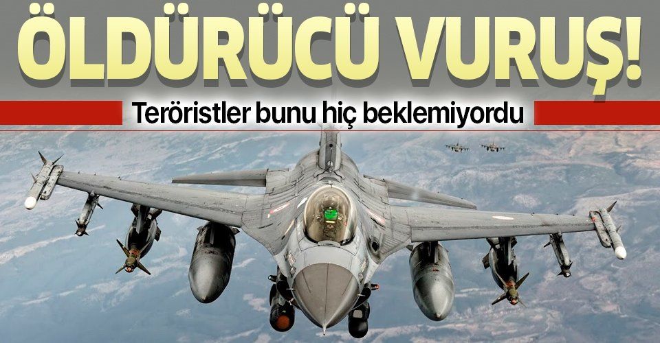 PKK'ya Karacak Dağı’nda öldürücü vuruş! İHA'lar buldu, F16'lar vurdu.
