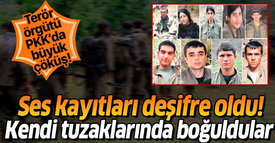SON DAKİKA: Terör örgütü PKK'da büyük çöküş! Ses kayıtlarıyla ortaya çıktı: Kendilerini patlattılar