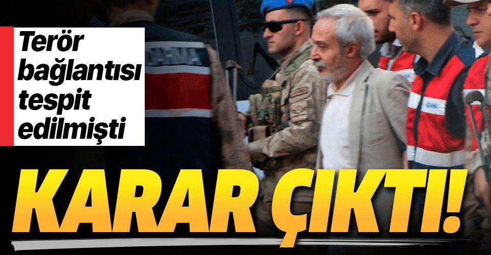Son dakika: HDPKK'lı Adnan Selçuk Mızraklı tutuklandı.