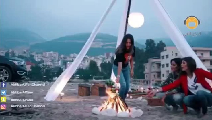 نادين نسيب نجيم تنشر على انستقرام برقصها على أغنية كيكي