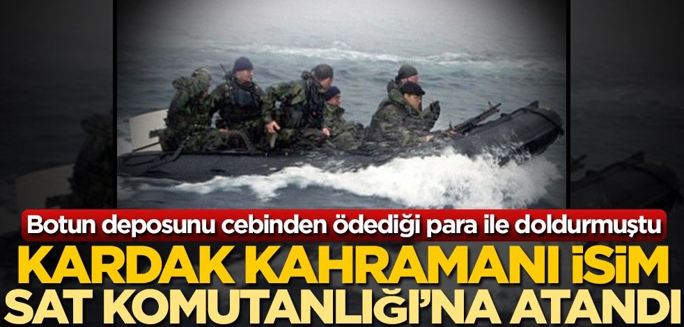 Kardak kahramanı Tuğamiral Ercan Kireçtepe SAT komutanı oldu