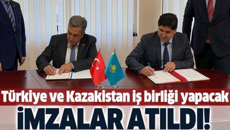 Son dakika: Türkiye ve Kazakistan uzay alanında iş birliği yapacak