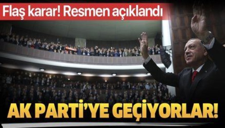Son dakika haberi: Bağımsızlar ve muhalefet partilerinden 70 belediye başkanı AK Parti’ye geçiyor