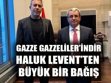 Haluk Levent'ten Filistin konseri!