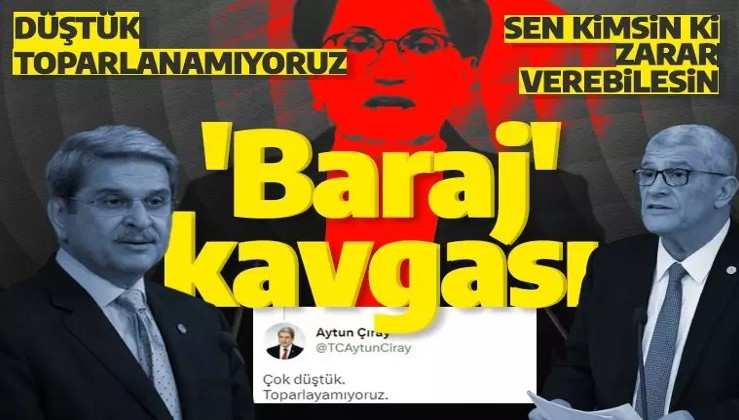 İYİ Parti'de ortalık toz duman! Müsavat Dervişoğlu'ndan Aytun Çıray'a: Sen kimsin ki, zarar verebilesin