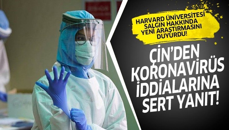 Son dakika: Harvard Üniversitesinin koronavirüs iddialarına Çin'den yanıt geldi!