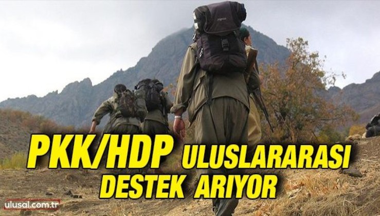 PKK/HDP uluslararası destek arıyor