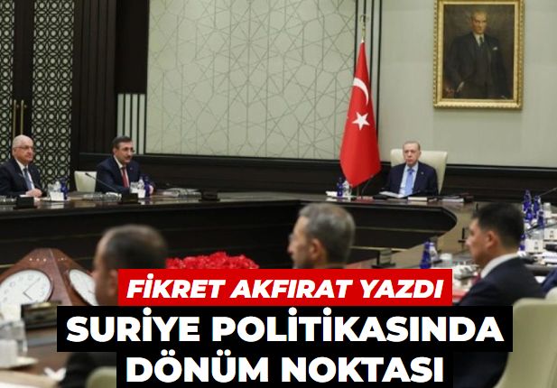 Suriye politikasında dönüm noktası