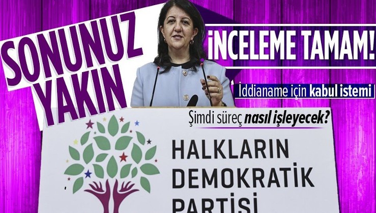 HDP'nin kapatılması davasında son dakika gelişmesi: AYM Raportörü iddianamenin kabulünü istedi