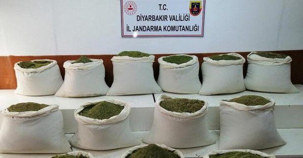 SON DAKİKA: Diyarbakır Lice'de uyuşturucu operasyonu: 1 ton 16 kilogram esrar ele geçirildi