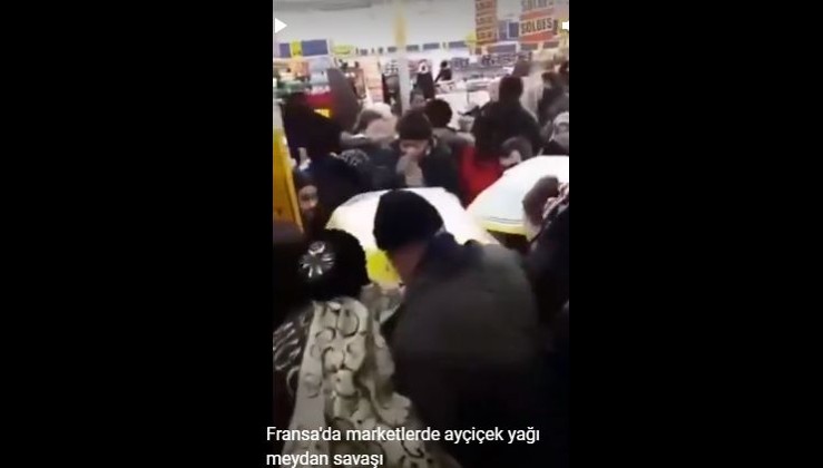 Fransa'da marketlerde ayçiçek yağı meydan savaşı
