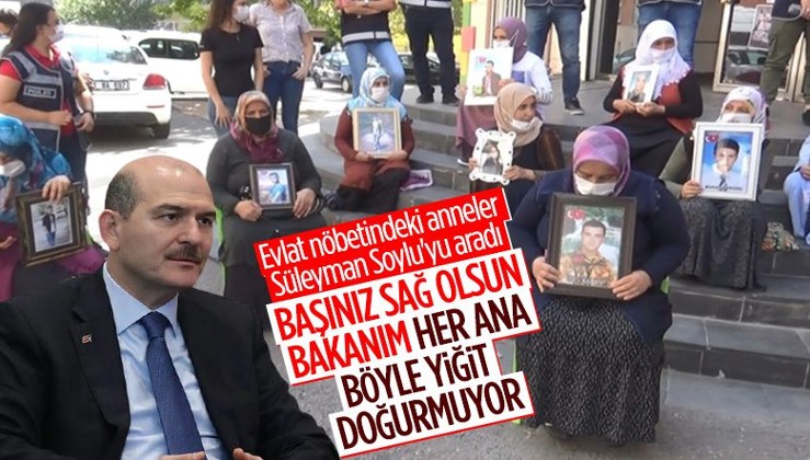 Diyarbakır annelerinden İçişleri Bakanı Süleyman Soylu'ya taziye telefonu