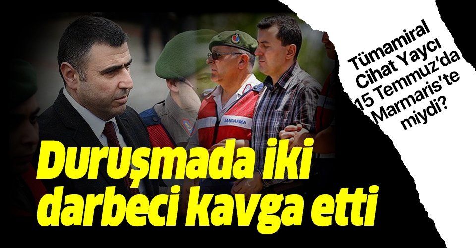Erdoğan'ın darbeci yaveri ile darbeci eski albay duruşmada kavga etti!