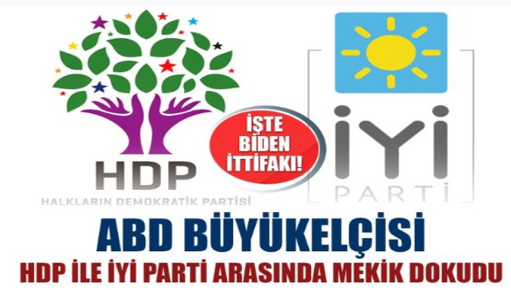 İşte Biden ittifakı! ABD Büyükelçisi Flake, HDP ile İyi Parti arasında mekik dokudu