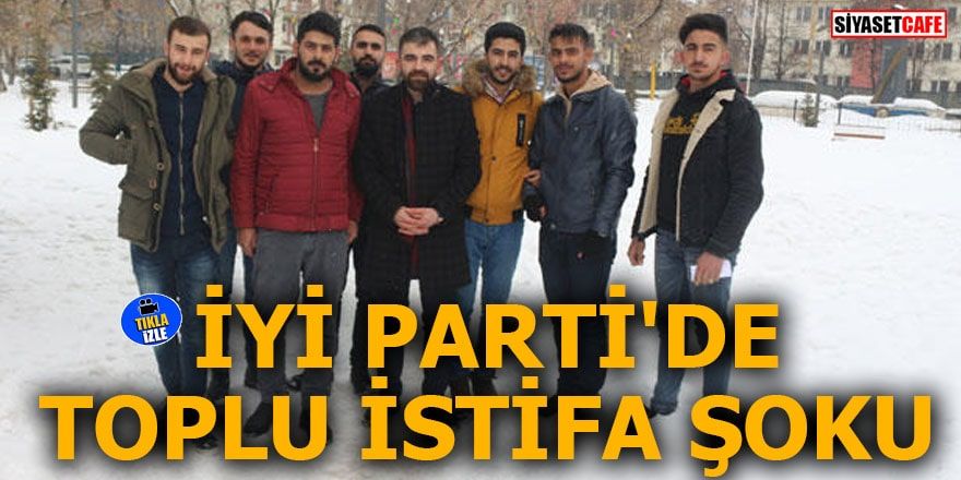 İYİ Parti'de toplu istifa şoku