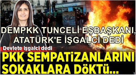 Kayyum Atanan Tunceli Belediyesi Eş Başkanı Atatürk'e İşgalci Dedi