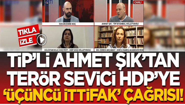 Savcı Kiraz'ı şehit eden DHKP-C'lileri aklamaya çalışmıştı! TİP'li Şık'tan terör sevici HDP'ye 3. ittifak çağrısı