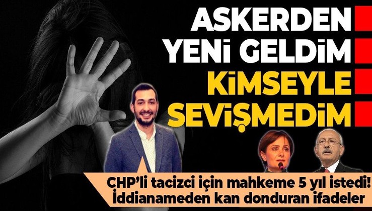 SON DAKİKA: CHP Ümraniye'de taciz skandalında iddianame kabul edildi!