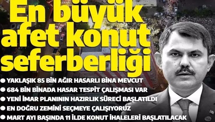 Bakan Kurum Adana'da! 'Yeni imar planının hazırlık sürecini başlattık'