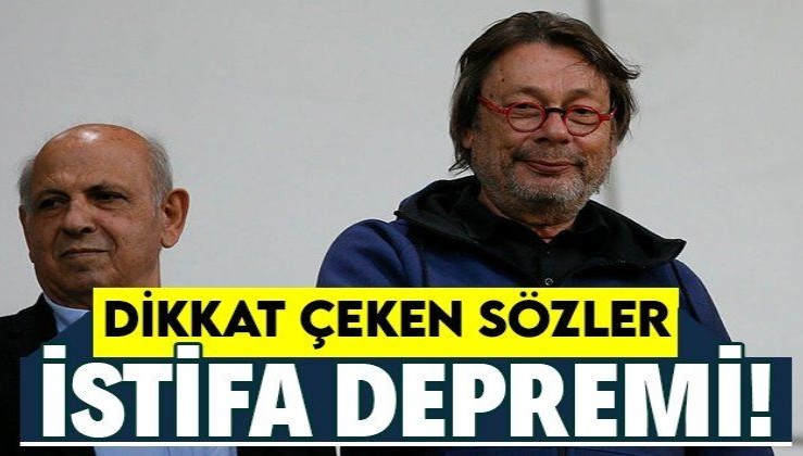 Son dakika: Mehmet Sepil Kulüpler Birliği Vakfı Başkanlığından istifa etti