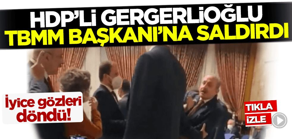 HDP'li Ömer Faruk Gergerlioğlu, TBMM Başkanı Şentop'u hedef aldı!