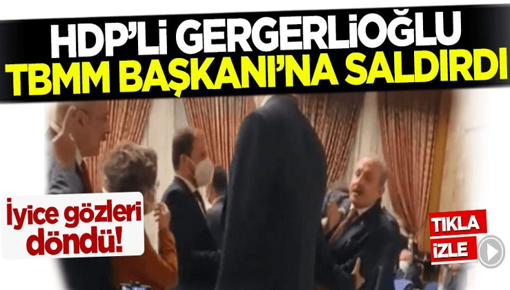 HDP'li Ömer Faruk Gergerlioğlu, TBMM Başkanı Şentop'u hedef aldı!
