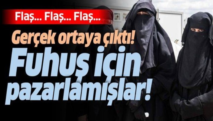 PKK/YPG'li teröristlerin, DEAŞ'lı kadınları fuhuş için pazarladığı ortaya çıktı!.