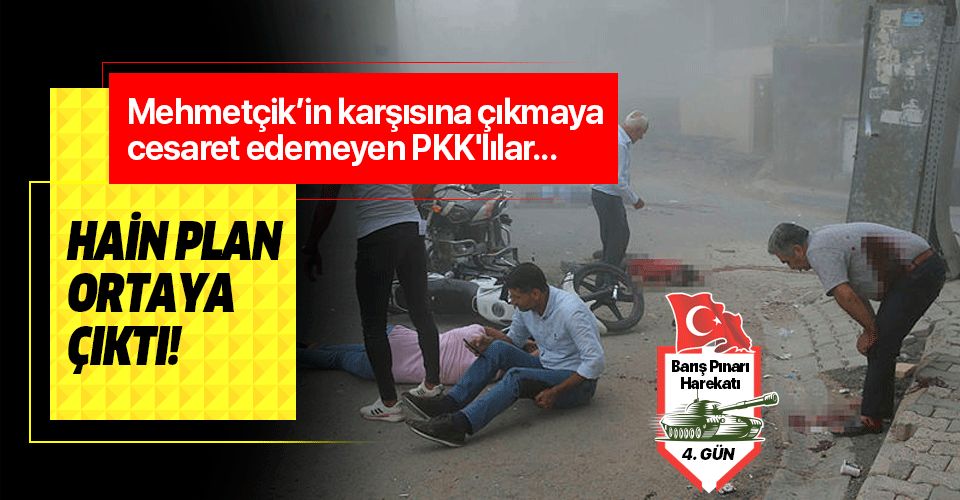 Terör örgütü PKK/YPG'nin hain planı deşifre oldu.