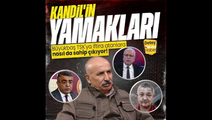 PKK elebaşlarından Mustafa Karasu CHP'li Sezgin Tanrıkulu, Merdan Yanardağ ve Şebnem Korur Fincancı'ya destek istedi