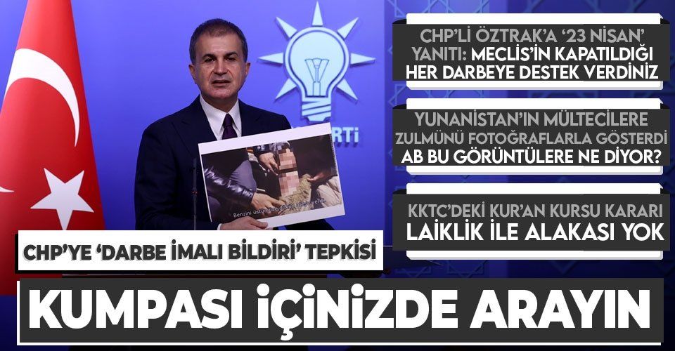 Son dakika: AK Parti Sözcüsü Ömer Çelik'ten MYK sonrası önemli açıklamalar