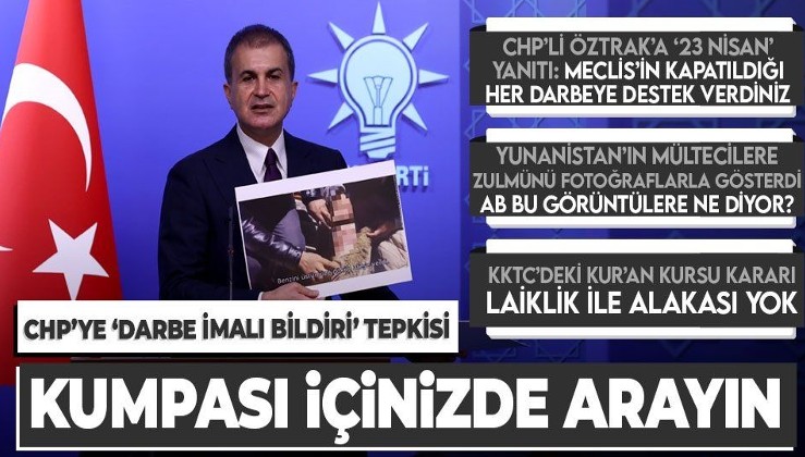Son dakika: AK Parti Sözcüsü Ömer Çelik'ten MYK sonrası önemli açıklamalar