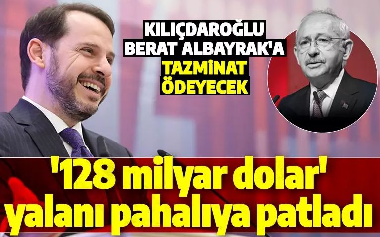 Son dakika: Kılıçdaroğlu Berat Albayrak'a tazminat ödeyecek