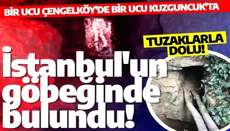 İstanbul'un göbeğinde bulundu! 7 asırlık ve içi tuzaklarla dolu