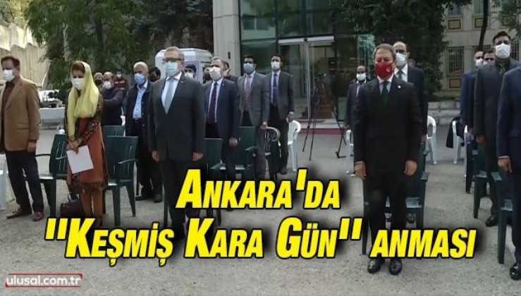 Ankara'da ''Keşmiş Kara Gün'' anması